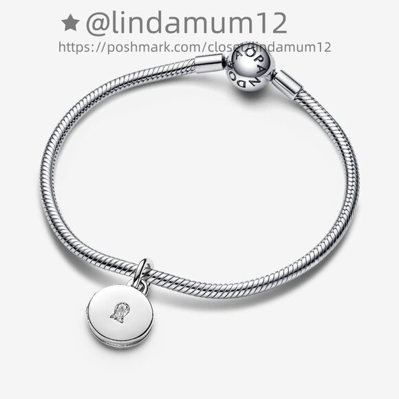 Pandora Openable & Engravable Love Locket Dangle Charm - Picture 3 of 6